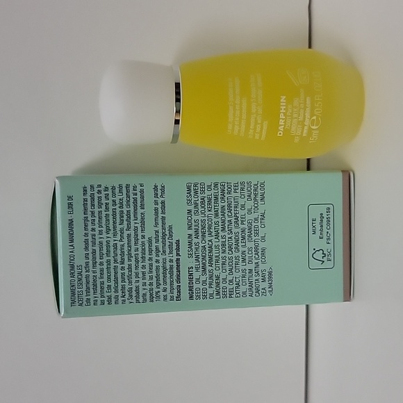 DARPHIN ESSENTIAL OIL ELIXIR TANGERINE AROMATIC CARE ENERGIZING 0.5 fl oz NIB - Picture 4 of 6